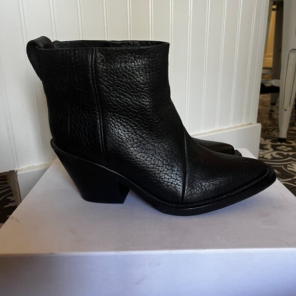 NWOT Acne Studios Donna Western Cowboy Ankle Boot - Picture 2 of 9